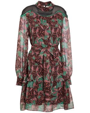 Saloni Mini Dress - Black