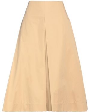 Tory Burch Midi Skirt - Natural