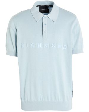 John Richmond Sky Polo Shirt Cotton - Blue