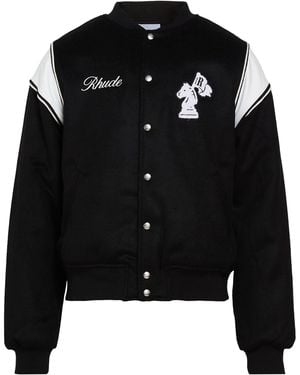 Rhude Jacket Wool, Nylon - Black