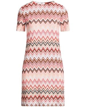 Missoni Mini Dress Cotton, Viscose - Pink