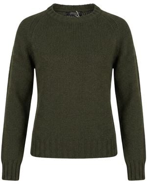 Aragona Military Sweater Cashmere - Green