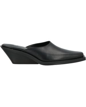 Ann Demeulemeester Mules & Clogs Leather - Black