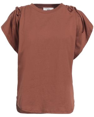 SOLOTRE T-Shirt Cotton, Elastane - Brown