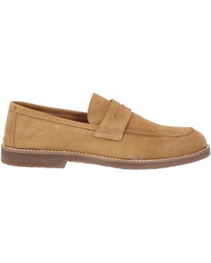 Marechiaro 1962 Camel Loafers Leather - Brown