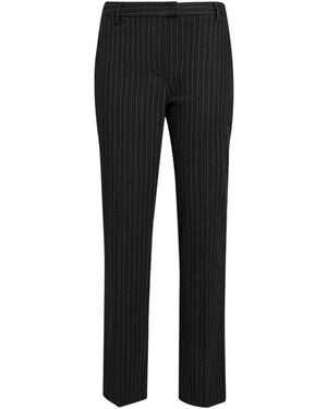 .., merci italia Pants Viscose, Polyester, Wool, Elastane - Black
