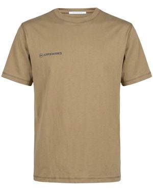 AFFXWRKS Military T-Shirt Cotton - Natural