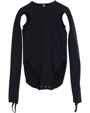 ANDREADAMO Bodysuit Polyamide, Elastane - Blue