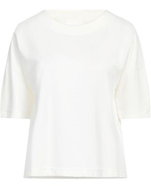 Brebis Noir T-Shirt Viscose, Polyamide, Elastane - White