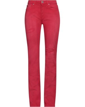 Victory Gate Jeans Cotton, Elastane - Red