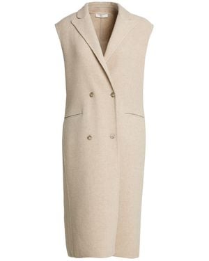 Fedeli Coat Virgin Wool, Cashmere - Natural