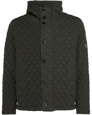 Aeronautica Militare Puffer Polyester, Cotton, Elastane - Green