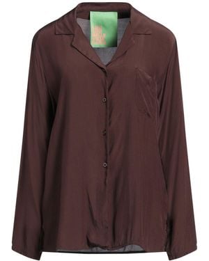 LOU LOU BELLE VILLE PARIS Shirt Rayon - Brown