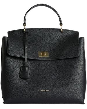 Cerruti 1881 Handbag Calfskin - Black