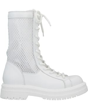MICH SIMON Botines de caña alta - Blanco