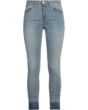 Reiko Faded Skinny Denim Jeans - Blue