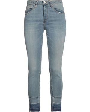 Reiko Faded Skinny Denim Jeans - Blue