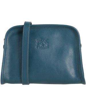 Il Bisonte Cross-Body Bag - Blue