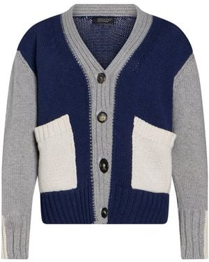 Aragona Cardigan Cashmere - Blue