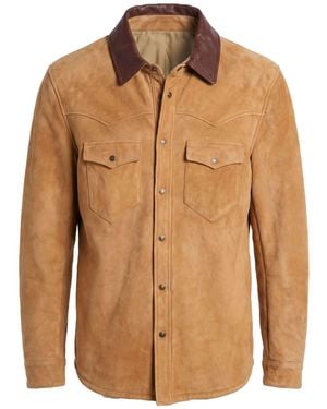 Fortela Jacket Leather - Brown