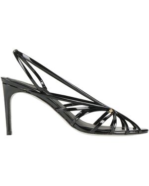 Rene Caovilla Sandals Leather - Metallic