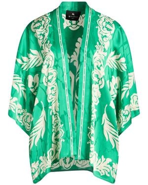 Etro Jacket Viscose - Green