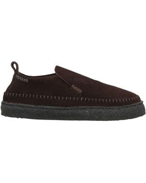 Yogi Footwear Dark Trainers Leather - Black