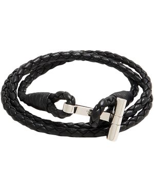 Tom Ford Bracelet Leather - Black