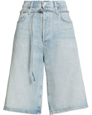 Agolde Denim Shorts - Blue
