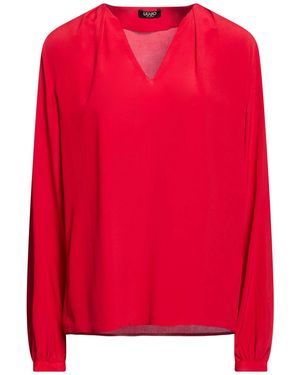 Liu Jo Top Acetate, Silk - Red