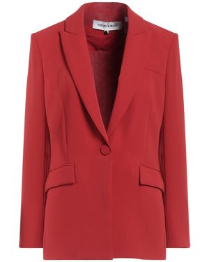 Veronica Beard Blazer Triacetate, Polyester - Red