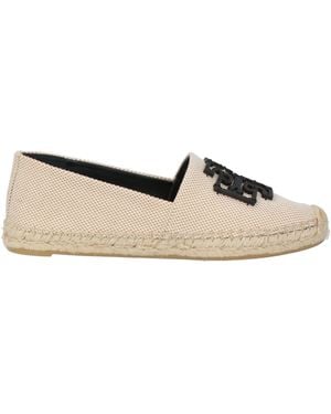 Tory Burch Camel Espadrilles Leather, Textile Fibers - Brown