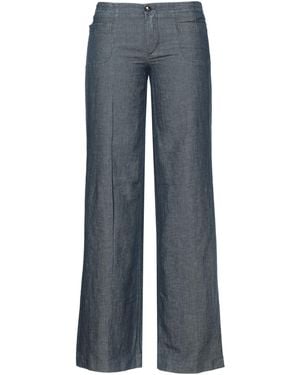 Jacob Cohen Pants Cotton, Linen - Blue
