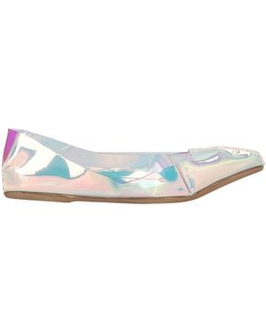 Rodo Ballet Flats Plastic - White