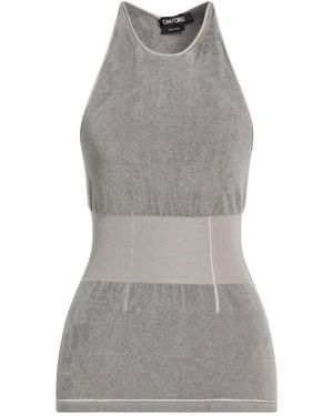 Tom Ford Top Viscose, Polyamide, Silk - Gray