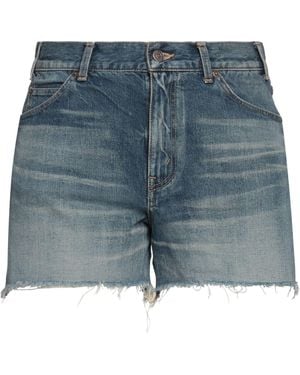 Celine Shorts Jeans - Blu