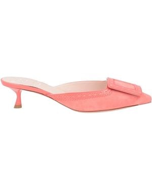 Roger Vivier Mules & Zuecos - Rosa