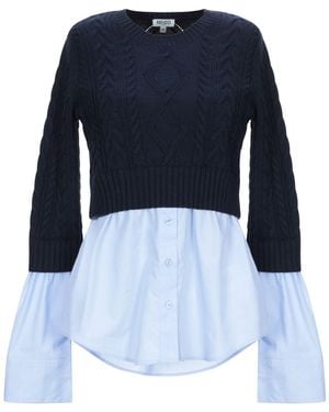 KENZO Sweater Cotton, Wool - Blue