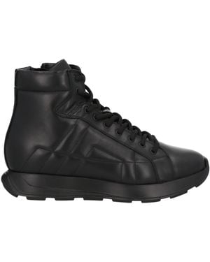 Giovanni Conti Trainers Soft Leather - Black