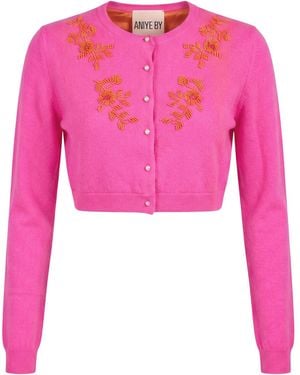 Aniye By Cardigan Wool, Cashmere - Pink