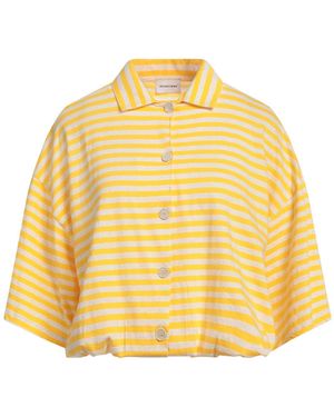 Scaglione Polo Shirt Cotton, Linen - Yellow