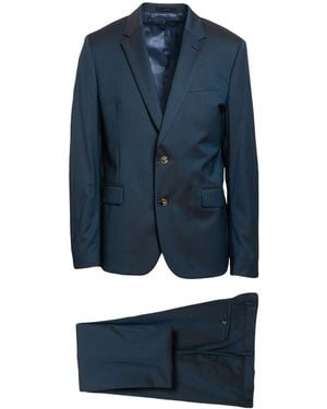 Paul Smith Suit Wool - Blue