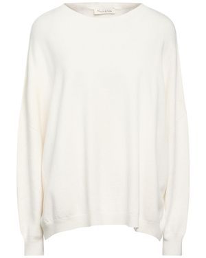 Manila Grace Sweater Viscose, Polyester, Polyamide - White