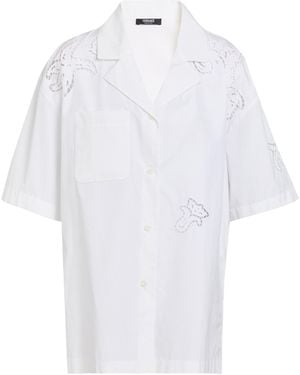 Versace Shirt Cotton, Polyester - White