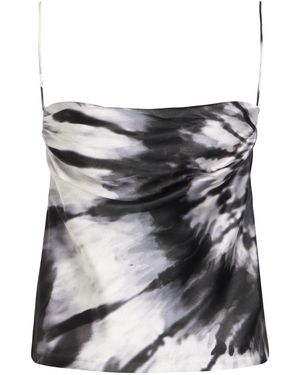 retroféte Top - Gris