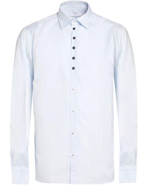 Aglini Sky Shirt Cotton - Blue