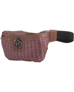 Roberto Cavalli Belt Bag Polyester, Polyurethane, Sheepskin - Purple