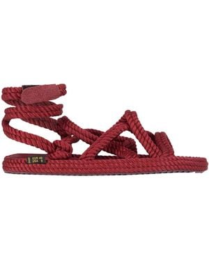 Bohonomad Espadrillas - Rosso