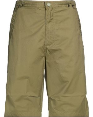 Maharishi Military Shorts & Bermuda Shorts Organic Cotton, Recycled Polyester - Green