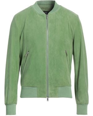Arma Lime Jacket Goat Skin - Green